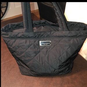 Marc Jacobs Black Quilted Tote Bag